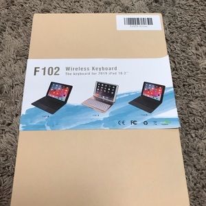 Gold and Cherry Trackpad Smart Case